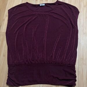 Maurice’s Wine Color Blouse